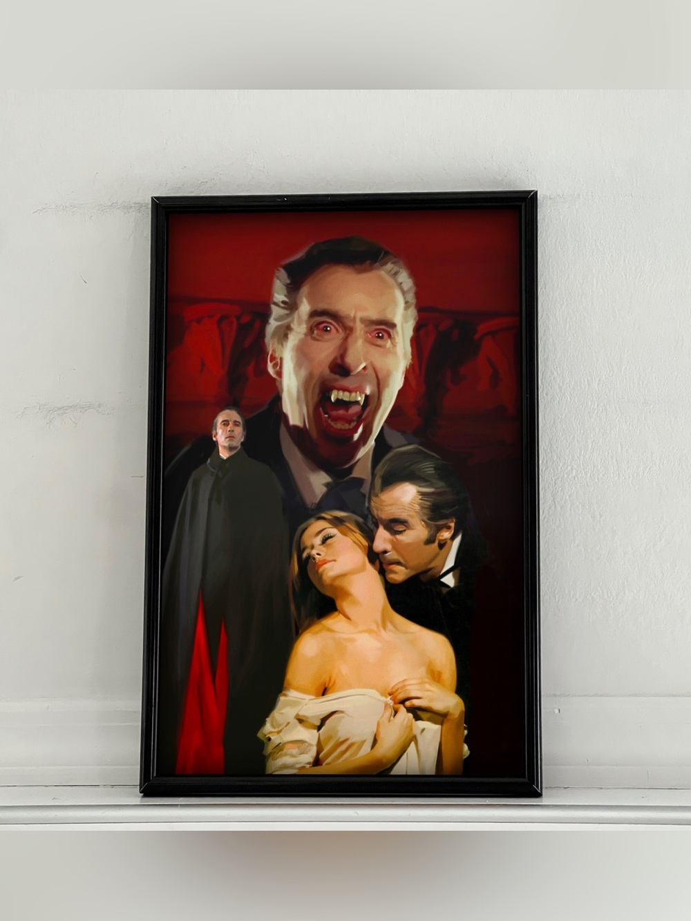 Christopher Lee Dracula Poster